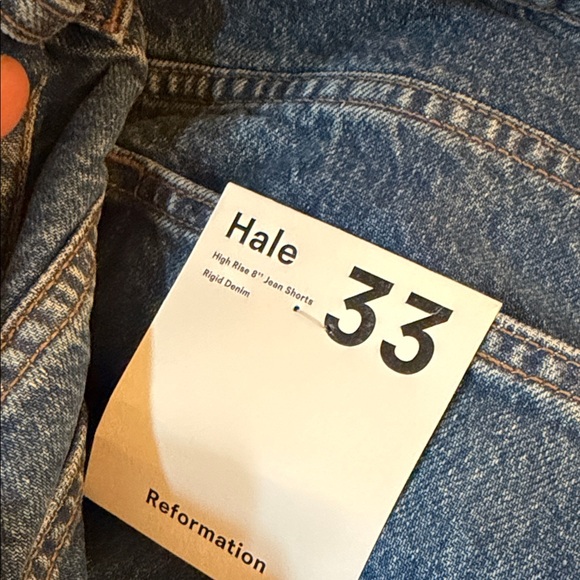 Reformation Blue Jean Shorts - Picture 5 of 15